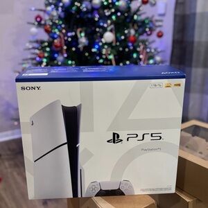 Sony PlayStation 5 Console - White and Black